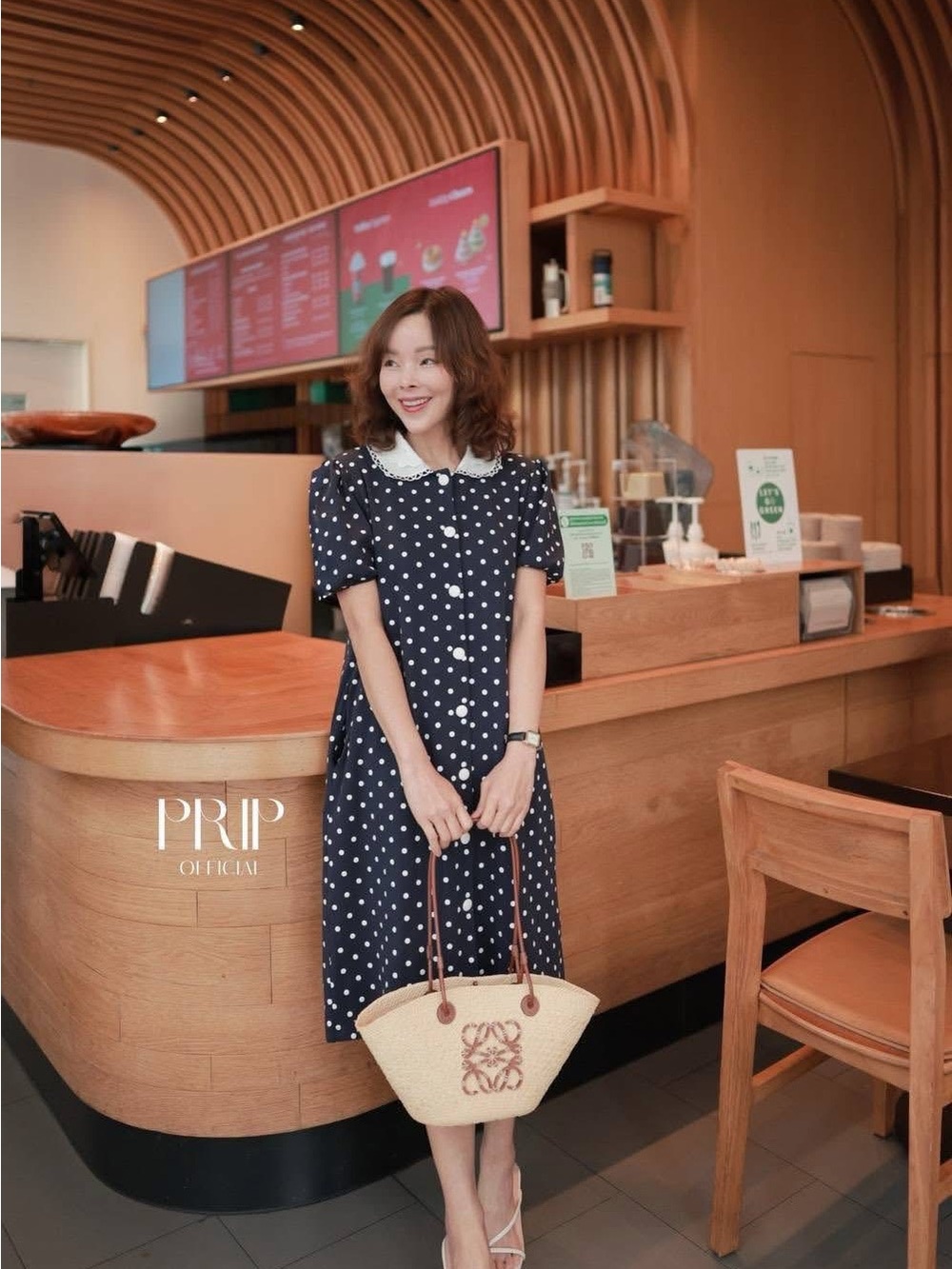Polka Dot Dress - Picture 2 of 10